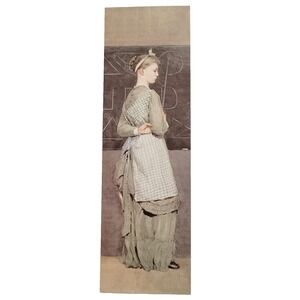 Winslow Homer Blackboard (1877) Bookmark 2009 Pomegranate Teacher School Student